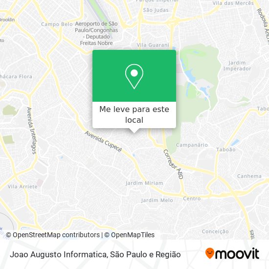 Joao Augusto Informatica mapa
