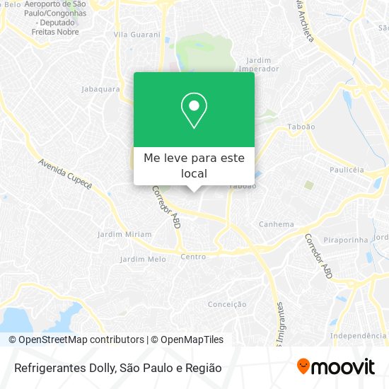 Refrigerantes Dolly mapa