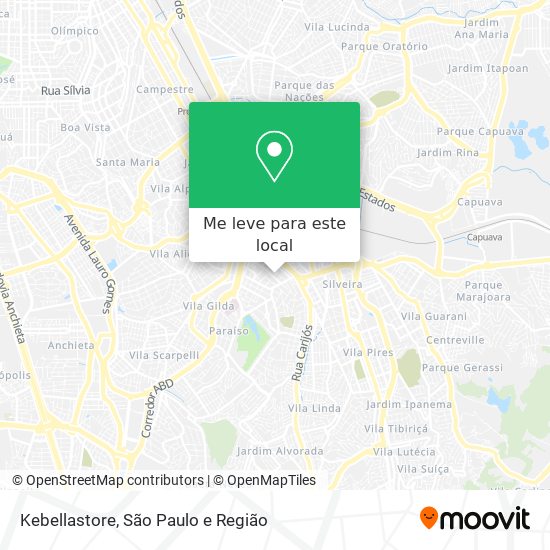 Kebellastore mapa