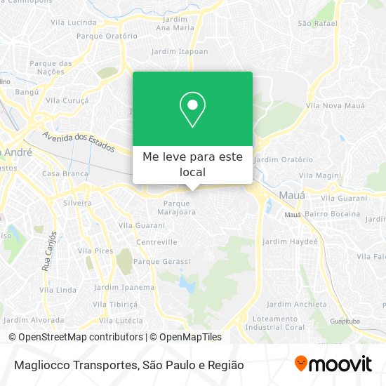 Magliocco Transportes mapa
