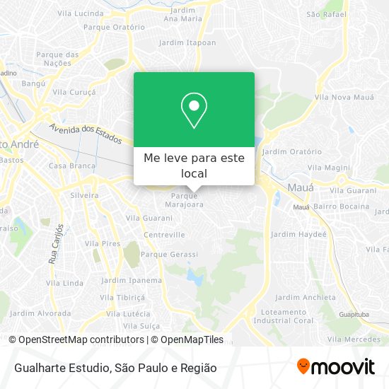 Gualharte Estudio mapa