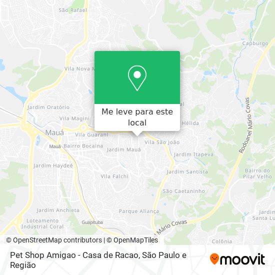 Pet Shop Amigao - Casa de Racao mapa