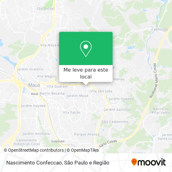 Nascimento Confeccao mapa