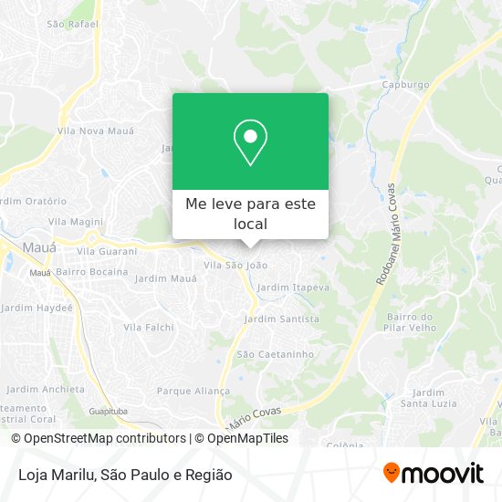 Loja Marilu mapa