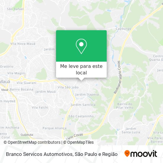 Branco Servicos Automotivos mapa