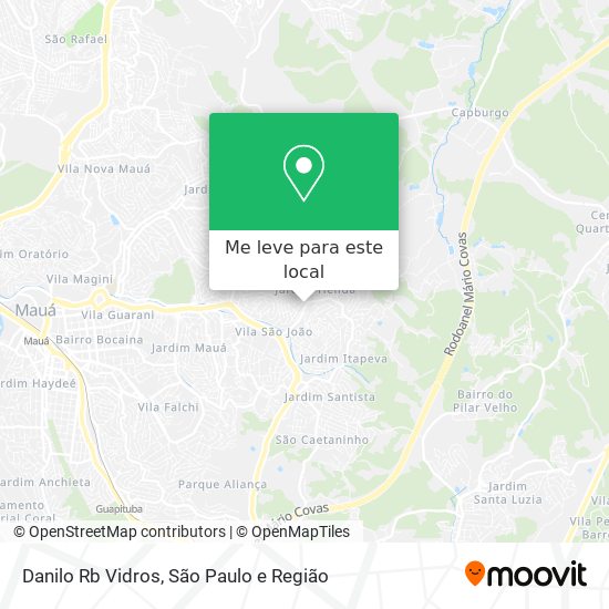 Danilo Rb Vidros mapa