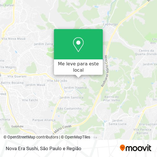 Nova Era Sushi mapa