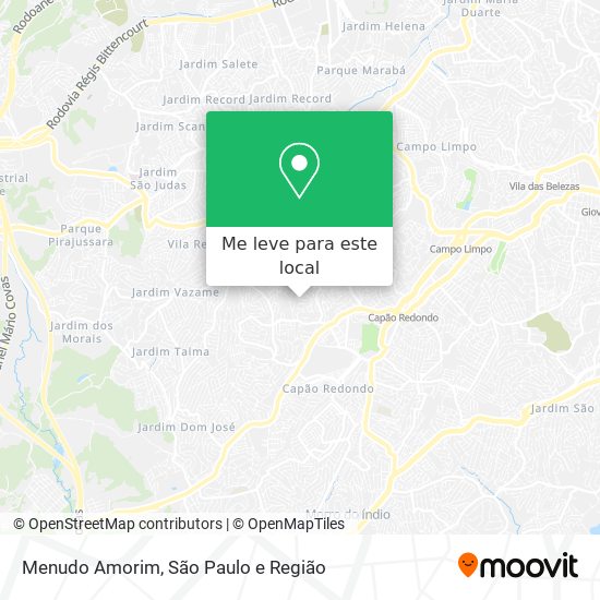 Menudo Amorim mapa
