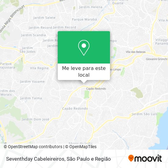 Seventhday Cabeleireiros mapa