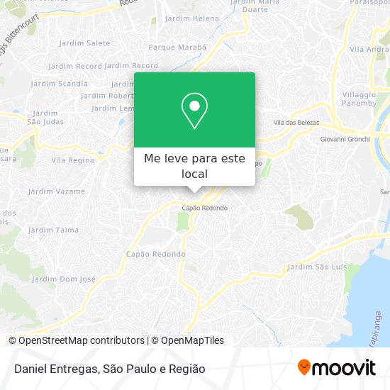 Daniel Entregas mapa