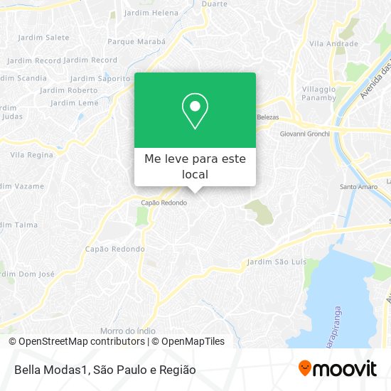 Bella Modas1 mapa