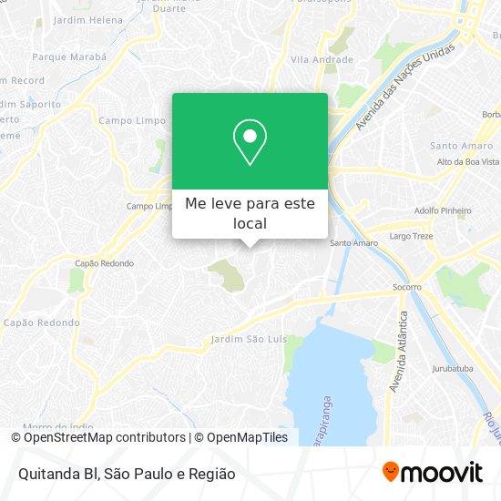 Quitanda Bl mapa