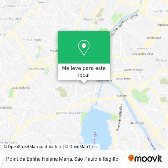 Point da Esfiha Helena Maria mapa