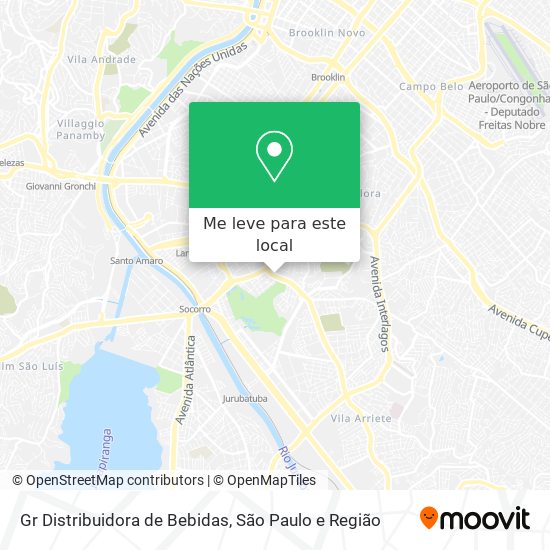 Gr Distribuidora de Bebidas mapa