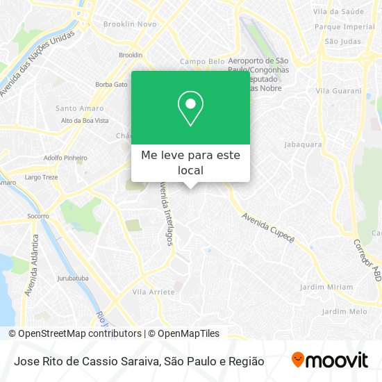 Jose Rito de Cassio Saraiva mapa