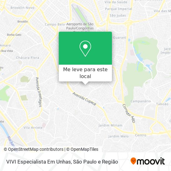 VIVI Especialista Em Unhas mapa