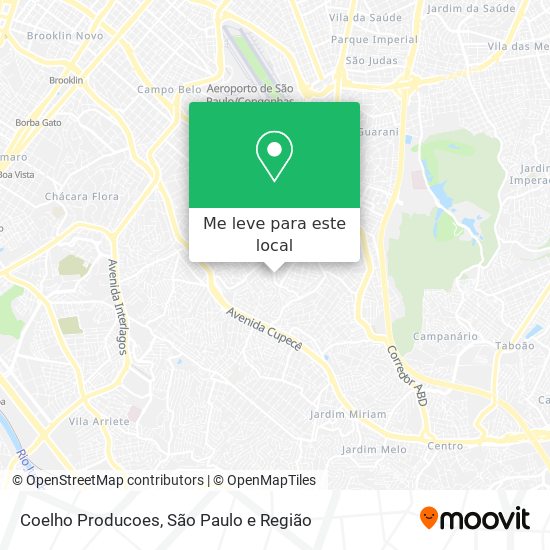 Coelho Producoes mapa