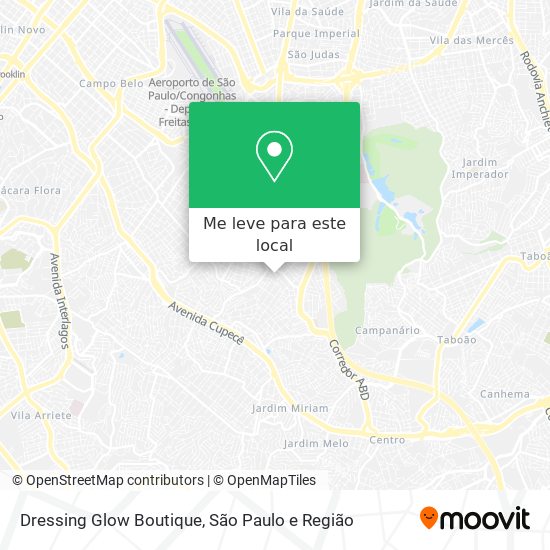 Dressing Glow Boutique mapa