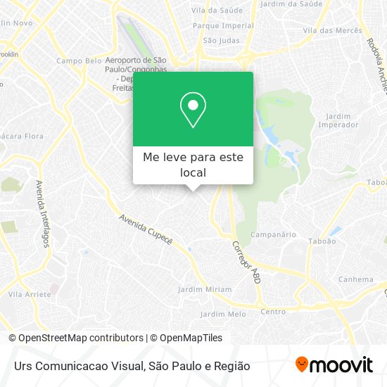 Urs Comunicacao Visual mapa