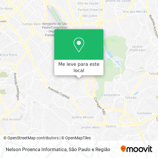 Nelson Proenca Informatica mapa