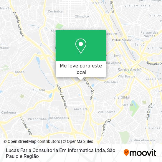 Lucas Faria Consultoria Em Informatica Ltda mapa