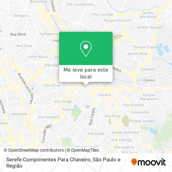 Serefe Componentes Para Chaveiro mapa