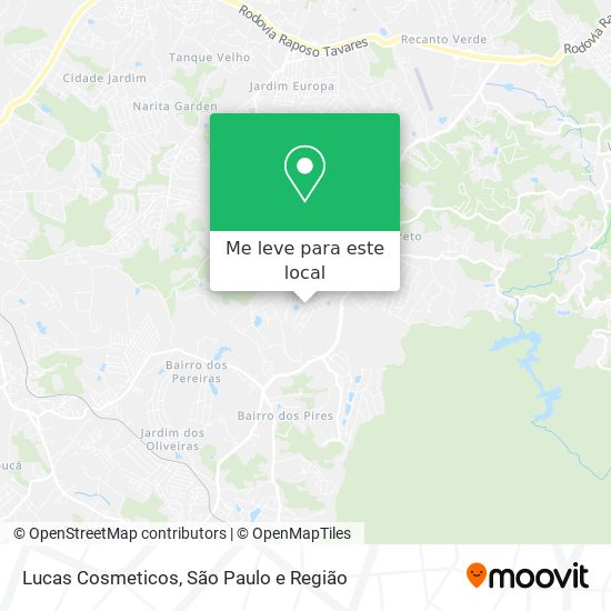Lucas Cosmeticos mapa