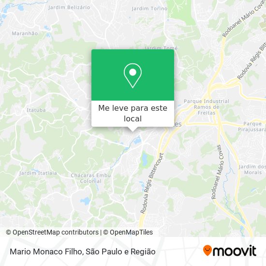 Mario Monaco Filho mapa