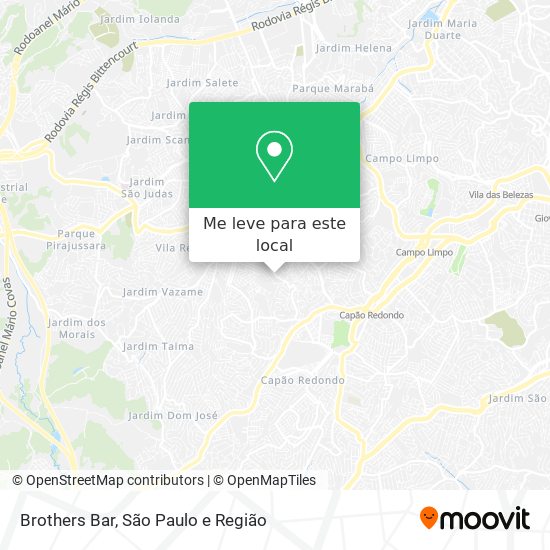 Brothers Bar mapa