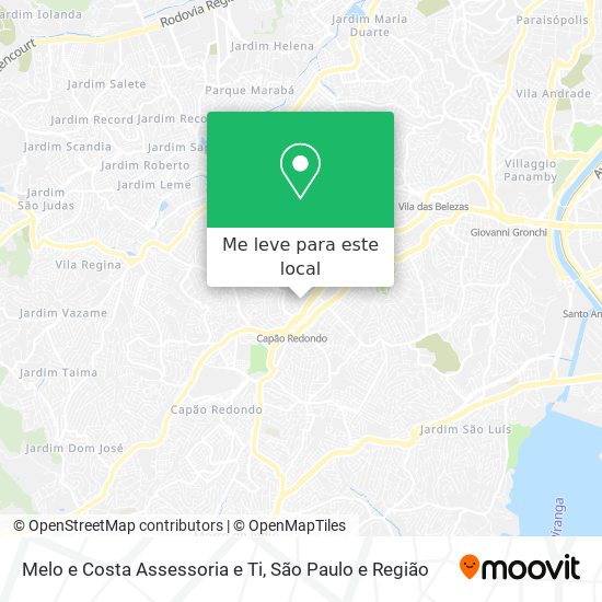 Melo e Costa Assessoria e Ti mapa
