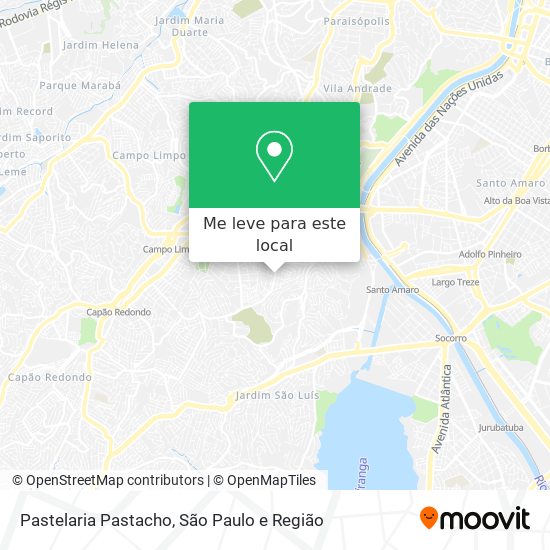Pastelaria Pastacho mapa