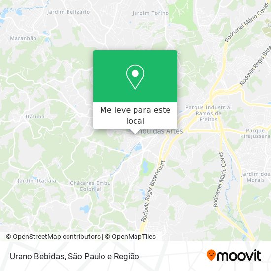 Urano Bebidas mapa
