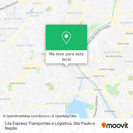 Lda Express Transportes e Logistica mapa