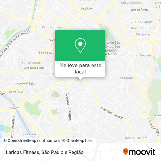 Laricas Fitness mapa