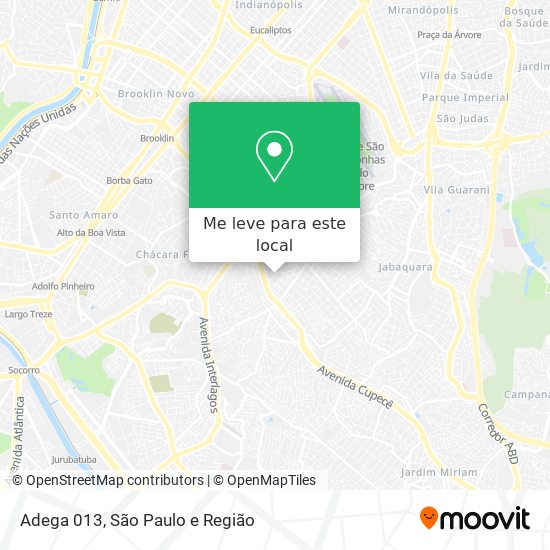Adega 013 mapa