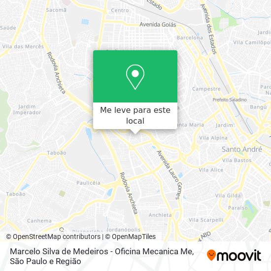 Marcelo Silva de Medeiros - Oficina Mecanica Me mapa