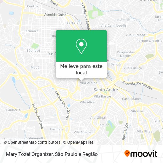 Mary Tozei Organizer mapa