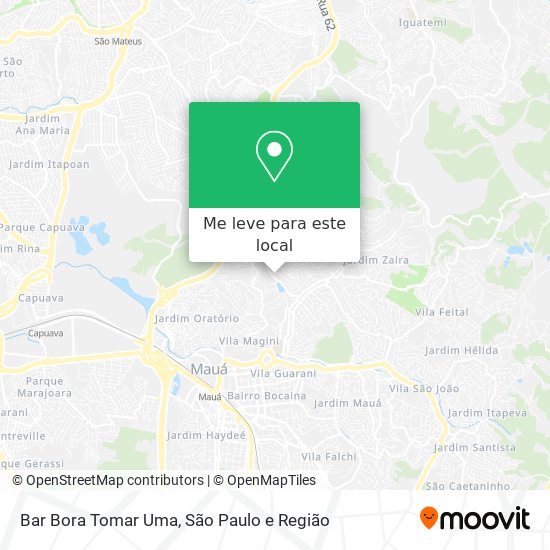 Bar Bora Tomar Uma mapa