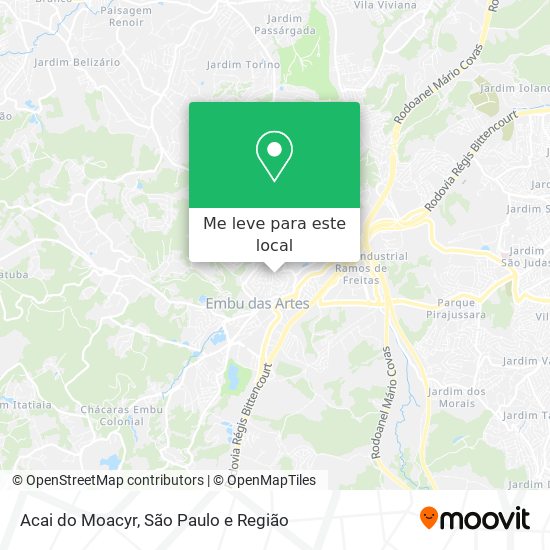 Acai do Moacyr mapa
