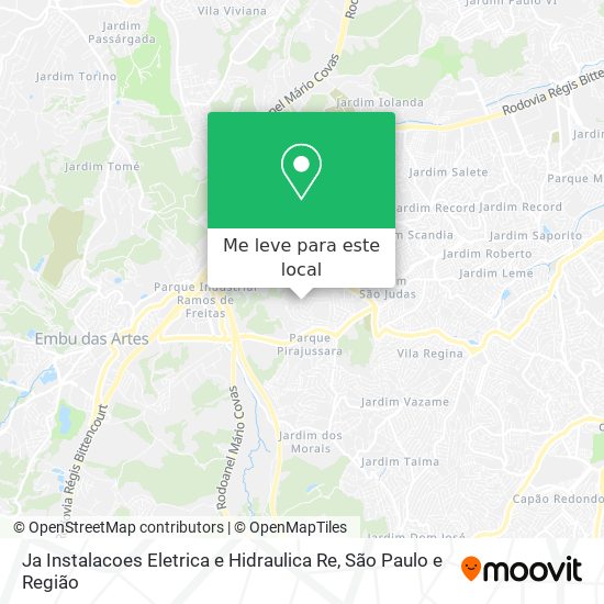 Ja Instalacoes Eletrica e Hidraulica Re mapa