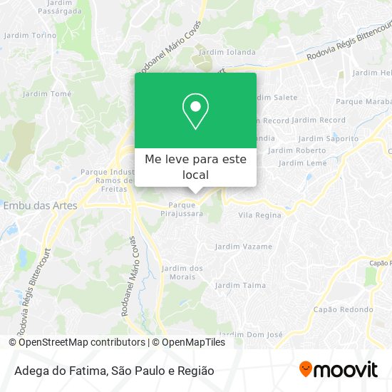 Adega do Fatima mapa