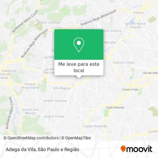 Adega da Vila mapa