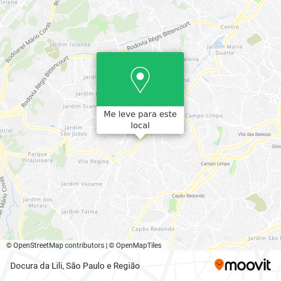 Docura da Lili mapa