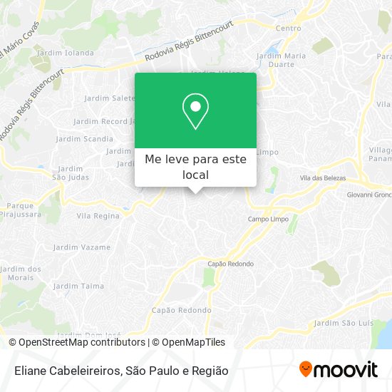 Eliane Cabeleireiros mapa