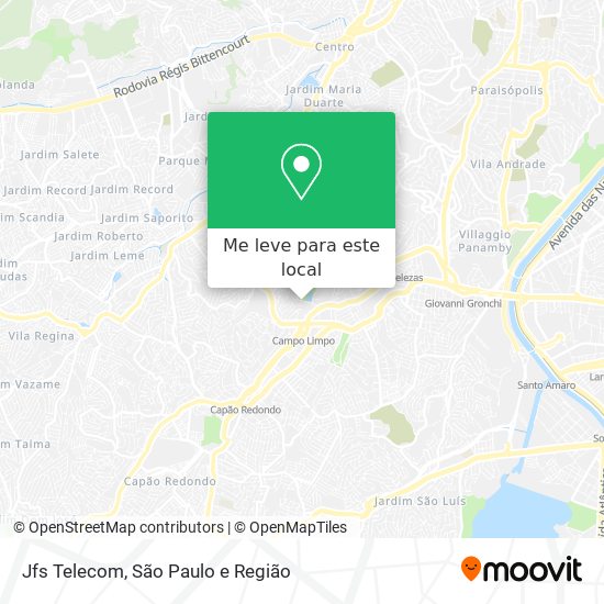 Jfs Telecom mapa