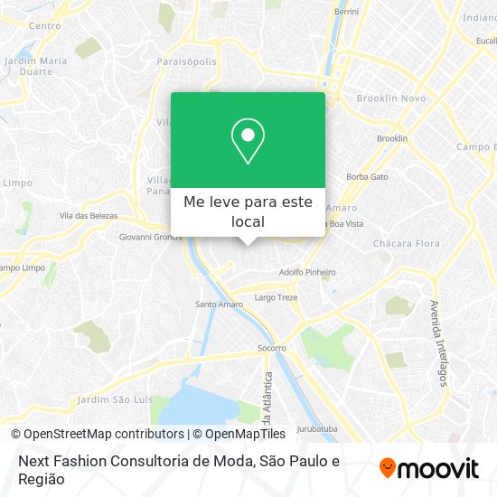 Next Fashion Consultoria de Moda mapa