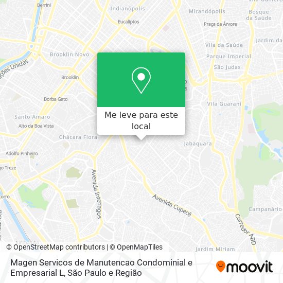 Magen Servicos de Manutencao Condominial e Empresarial L mapa