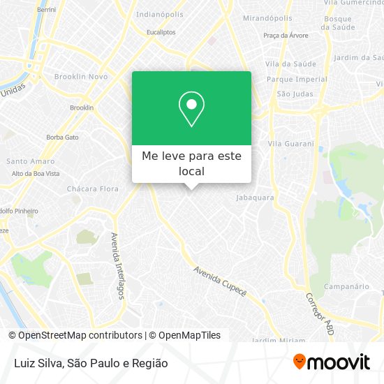 Luiz Silva mapa