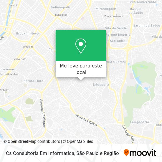 Cs Consultoria Em Informatica mapa