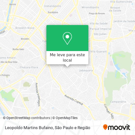 Leopoldo Martins Bufaino mapa